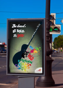 guitar shop poster