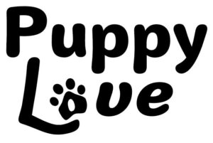 puppy love black logo