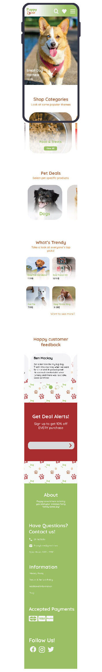 puppy love mobile scroll 02